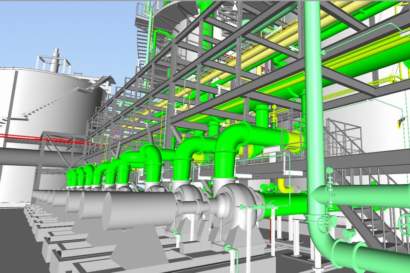 AUTOCAD PLANT 3Dでのプラント配管設計