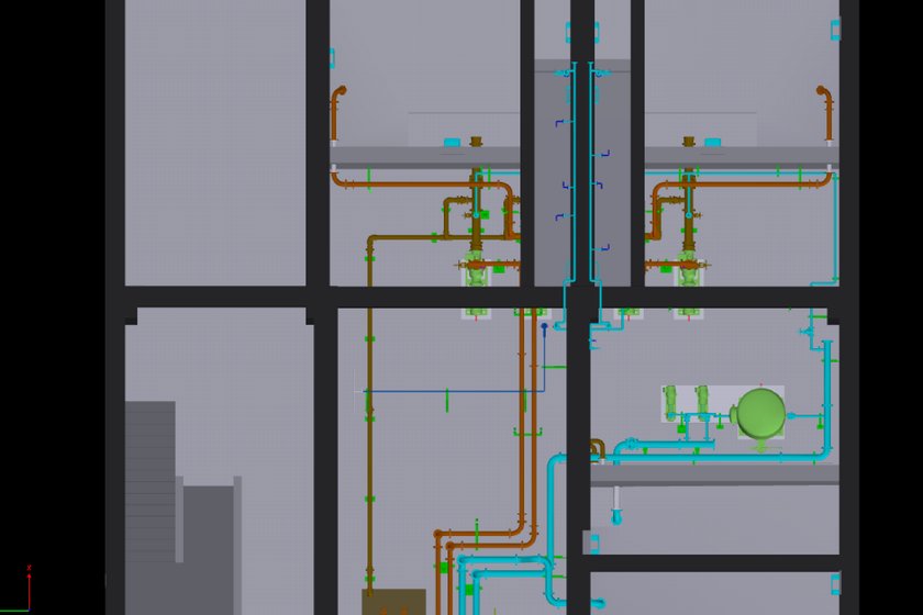 3D CADプラント配管設計